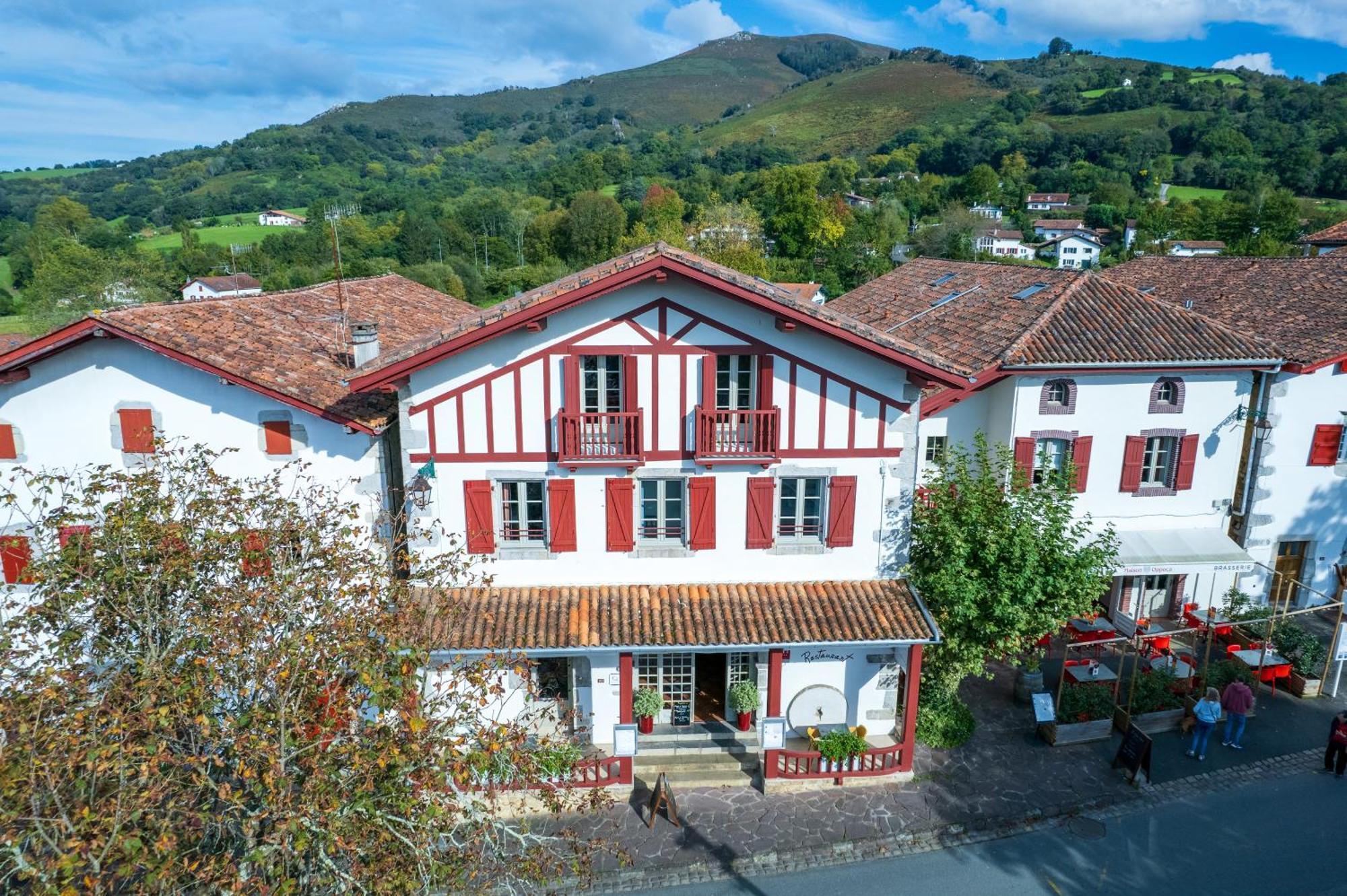 Hotel Restaurant & Spa La Maison Oppoca Aïnhoa Exteriér fotografie