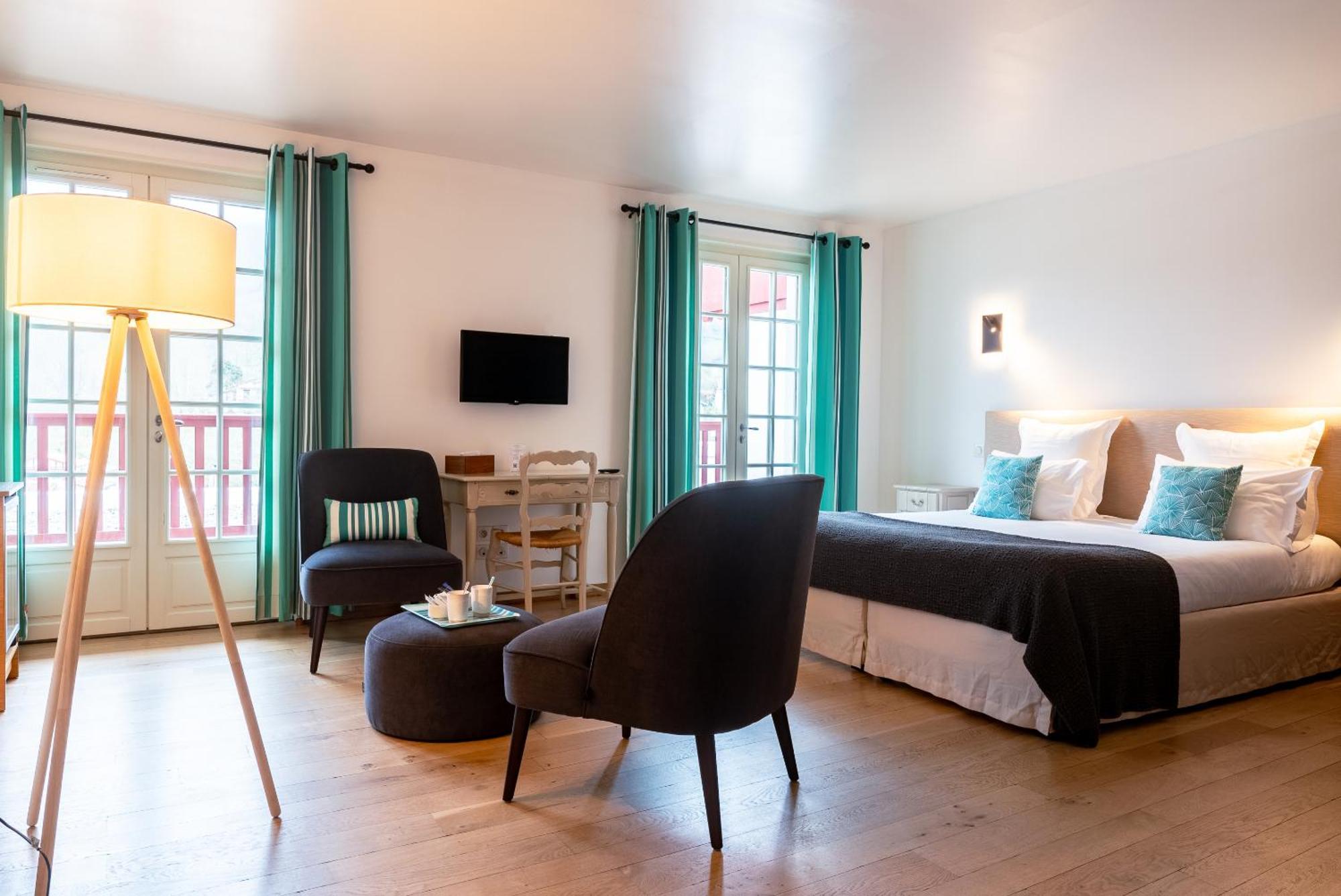 Hotel Restaurant & Spa La Maison Oppoca Aïnhoa Pokoj fotografie