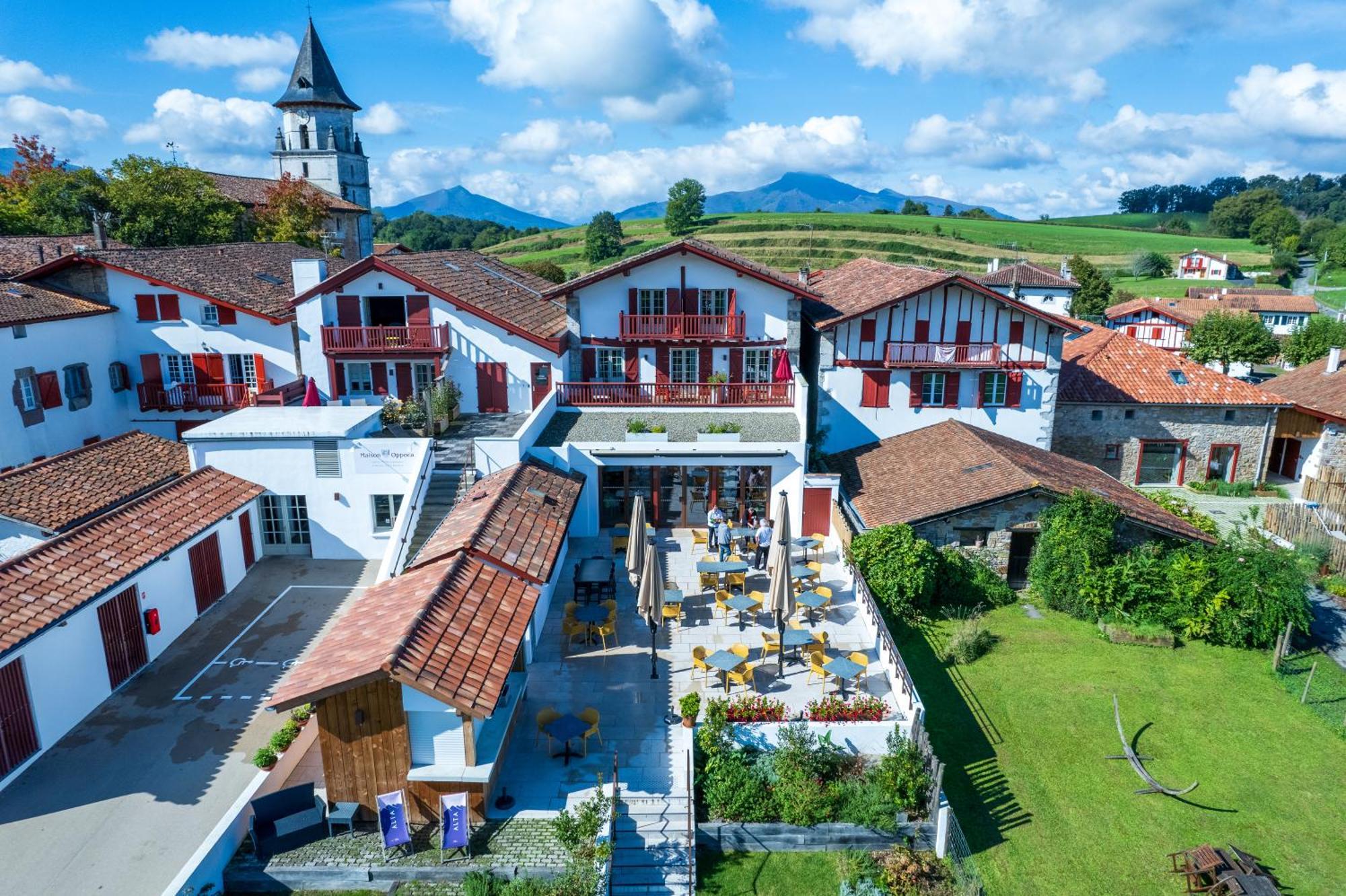 Hotel Restaurant & Spa La Maison Oppoca Aïnhoa Exteriér fotografie